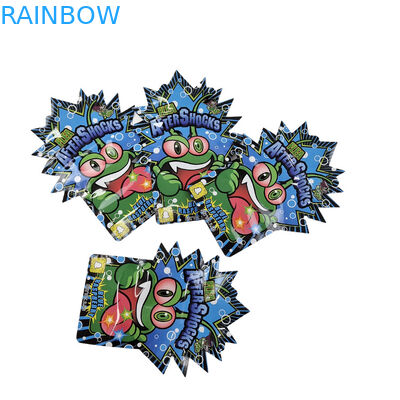 Τάκοι ψηφιακής εκτύπωσης 3.5g 7g 14g Cookie Aluminum Foil Mylar