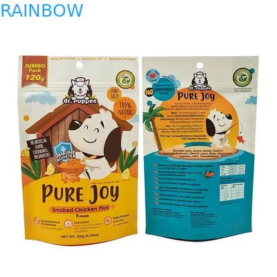 Προσαρμοσμένες θερμικά σφραγιστές τσάντες χαρτιού Kraft για τα τρόφιμα