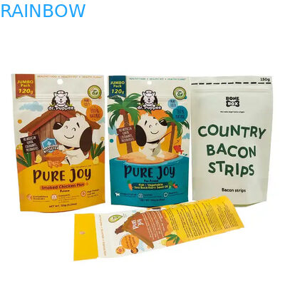 Προσαρμοσμένες θερμικά σφραγιστές τσάντες χαρτιού Kraft για τα τρόφιμα