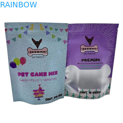 Τύπου τροφίμων για τροφή κατοικίδιων ζώων με φερμουάρ Stand Up φερμουάρ Τύπου συσκευασίας τροφίμων