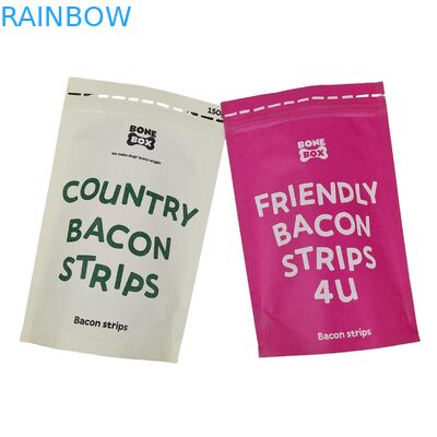 Βιοαποικοδομήσιμες όρθιες τσάντες με Ziplock Custom Logo Printed Doypack Για καφέ, τσάι συσκευασία σακούλες τροφίμων