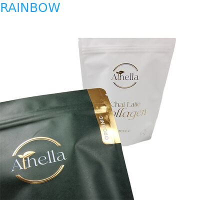 Βιοδιασπώμενη τσάντα χάρτινου χάρτη Kraft για φαγώσιμες τσάντες τσαγιού και καφέ