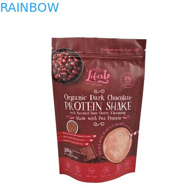 Υψηλής ποιότητας θερμική σφραγίδα σνακ τσάντα Custom αλουμινίου φύλλο φερμουάρ φερμουάρ Stand Up πλαστική συσκευασία φερμουάρ τσάντα