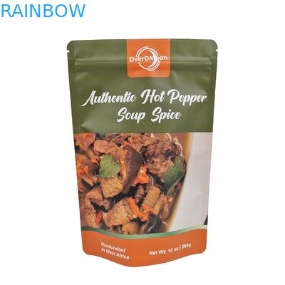 Προσαρμοσμένο λογότυπο Τυπωμένο Επανακλείσιμες πλαστικές σακούλες Snack Nut Food Packaging Stand Up Pouch Zipper Bag