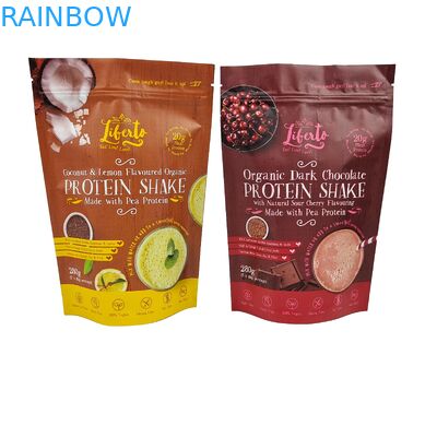 Προσαρμοσμένο λογότυπο Τυπωμένο Επανακλείσιμες πλαστικές σακούλες Snack Nut Food Packaging Stand Up Pouch Zipper Bag