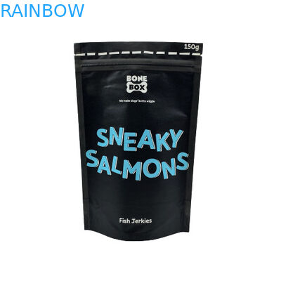 Τροφίμων Καθαρό χαρτί Πορτοφόλια βιοδιασπώμενα Ziplock Stand Up Packaging