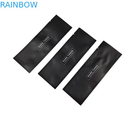 Προσαρμοσμένη εκτύπωση Μικρό MOQ επίπεδη σακούλα καλλυντικά Πακέτα δείγματος Πακέτα χαρτοφυλακίου χωρίς οσμή