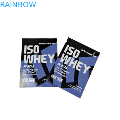 Τρεις πλευρικές σφραγίδες φυλλωτό τσάντα συσκευασία Κρατήστε το συμπλήρωμα σας 10g Δύναμη δείγματα πακέτα