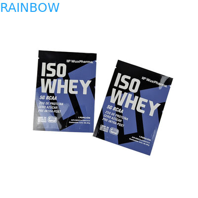 Τρεις πλευρικές σφραγίδες φυλλωτό τσάντα συσκευασία Κρατήστε το συμπλήρωμα σας 10g Δύναμη δείγματα πακέτα