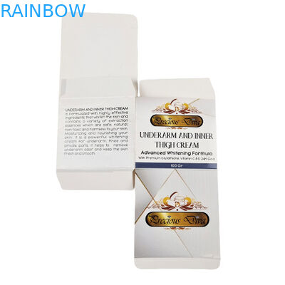 Προσαρμοσμένο χαρτί χαρτόνι Κρέμα προσώπου Συσκευαστικό κουτί Κουτιά δώρων Προστασία δέρματος Κοσμητικά Κουτί χαρτιού με το δικό σας λογότυπο