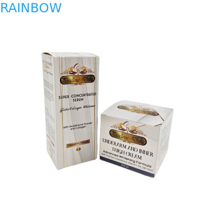 Προσαρμοσμένο χαρτί χαρτόνι Κρέμα προσώπου Συσκευαστικό κουτί Κουτιά δώρων Προστασία δέρματος Κοσμητικά Κουτί χαρτιού με το δικό σας λογότυπο