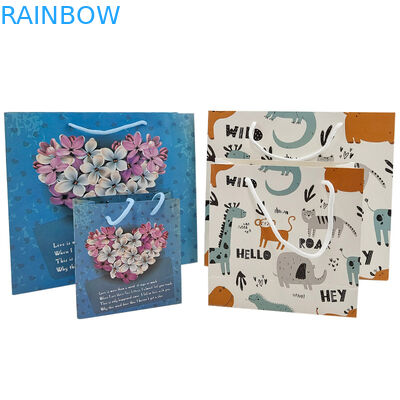 Προσαρμογή Συσκευασία Χάρτινη τσάντα Kraft υψηλής ποιότητας βιοδιασπώμενη τσάντα ψώνια Τσάντα ύφασμα