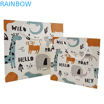 Προσαρμογή Συσκευασία Χάρτινη τσάντα Kraft υψηλής ποιότητας βιοδιασπώμενη τσάντα ψώνια Τσάντα ύφασμα