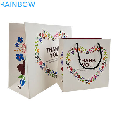 Προσαρμοσμένα ρούχα συσκευασία χειροτεχνίας καφέ χαρτόσακοι Τροφική τάξη ψώνια σακούλα