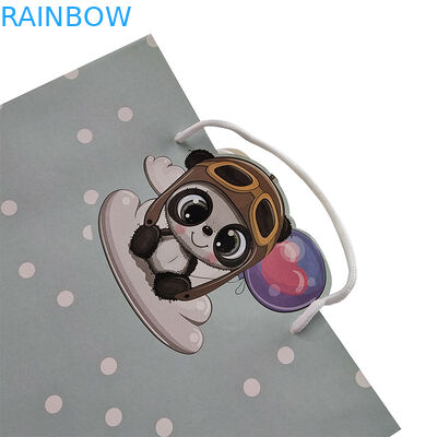 Χάρτινο σχοινί Σχοινί Kraft Χάρτινη τσάντα Κρατήρα Σχοινί Τσάντα Αποδέχονται προσαρμογή Χρώμα Τραβηγμένη συσκευασία χαρτιού