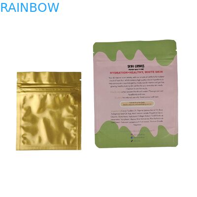 Λάμψη γυαλιστερό μπροστινό παράθυρο Mylar τσάντα για γλυκά λουλούδια Ziplock τσάντα Ασθενή μυρωδιά Stand up τσάντα