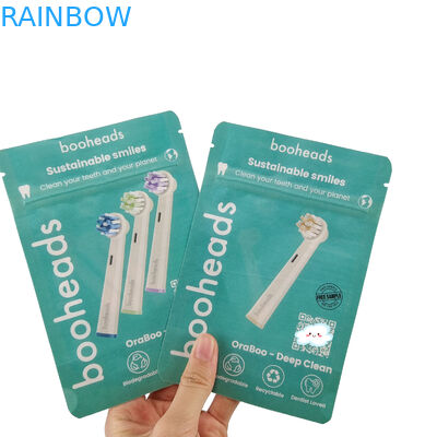 Βιοδιασπώμενη τσάντα για λοσιόν σώματος μπάνιο αλάτι μπάνιο ζελέ συσκευασία τροφίμων τσάντες Zip Lock Stand Up pouch