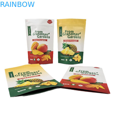 Υψηλής ποιότητας σακούλα συσκευασίας τροφίμων Ziplock Kraft Paper Stand Up Pouch Τροφική ποιότητα επανακλειδωτές σακούλες Mylar