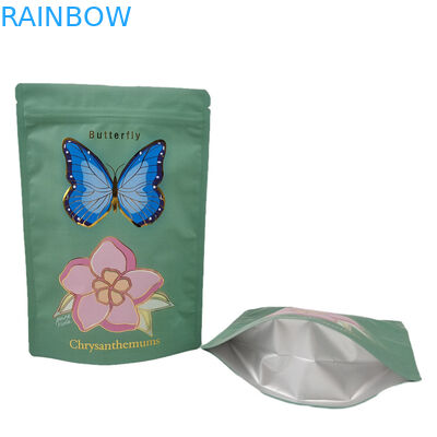 Προσαρμοσμένες επανακλειδωτές σακούλες Mylar με ψηφιακή εκτύπωση φερμουάρ