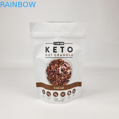 Προσαρμοσμένο τυπωμένο λογότυπο από χαρτί αλουμινίου Τροφική ποιότητα Τροφική συσκευασία Εναλλακτικά κλειδωμένη Μυρωστική Αδιάβροχη Αδιάβροχη τσάντα