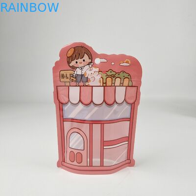 Παραγωγοί Προσαρμοσμένο φορητό πακέτο με μάρκα Τσιπς μπισκότα Καραμέλες Ziplock Πολυπροπυλένιο Mylar Τροφική τσάντα