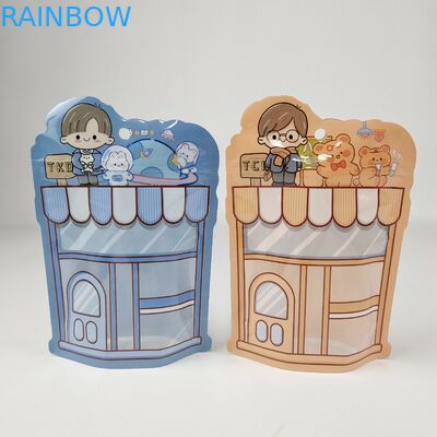 Παραγωγοί Προσαρμοσμένο φορητό πακέτο με μάρκα Τσιπς μπισκότα Καραμέλες Ziplock Πολυπροπυλένιο Mylar Τροφική τσάντα