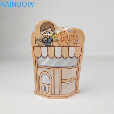 Χονδρική συσκευασία τροφίμων Επανακλειστική αλουμινένιο φύλλο πλαστικού φερμουάρ σκόνη φερμουάρ συσκευασία τροφίμων