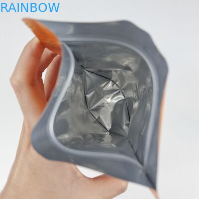 Τυπωμένη αντιοσμητική συσκευασία τροφίμων 250g 500g 1kg Καφέ Καραμέλες Custom πλαστικό φερμουάρ Stand Up Pouch Mylar Ziplock σακούλες