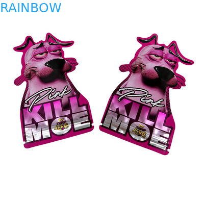 Ανακυκλωμένο Ειδικό Προσαρμοσμένο Σχήμα 7 14 28g Gummies Childproof Aluminum Foil Candy Mylar τσάντα