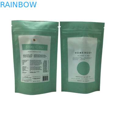 Χονδρικές εξατομικευμένες πλαστικές σακούλες επανακλειδώσιμες συσκευασίες τροφίμων Stand Up Pouch Zip Lock Bag