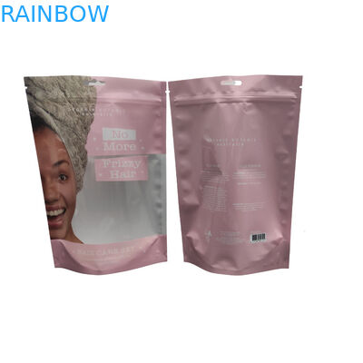 Ματ εκτυπωμένη επανακλειδωτή τσάντα συσκευασίας Zip Lock πλαστικό μπάνιο αλάτι σώμα scrub στέκεται προς τα πάνω τσάντα με φερμουάρ