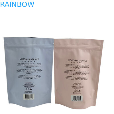 Επαναχρησιμοποιήσιμο Zip Lock Stand Up Pouch Αλουμινίου Foil Σώμα Scrub Enjoy Spa Bath Soak Sea Salt Βιοδιασπώμενη πλαστική συσκευασία