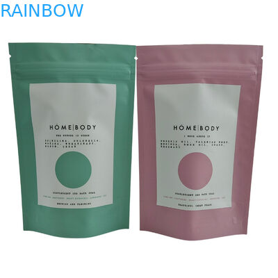 Προσαρμοσμένη συσκευασία Stand Up Bag Mylar Zipper Bag Αλουμινίου Foil Pouch για το μπάνιο