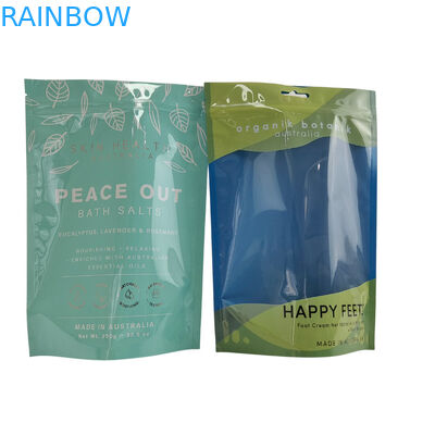 Matte Oem Custom Printed Bath Salts Packaging Zip Lock Bath Salt Body Scrub Standing Bag Packaging Bags Stand Up Bags (Ματ Oem Προσαρμοσμένο εκτυπωμένο αλάτι του μπάνιου Συσκευή)