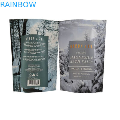 Matte Oem Custom Printed Bath Salts Packaging Zip Lock Bath Salt Body Scrub Standing Bag Packaging Bags Stand Up Bags (Ματ Oem Προσαρμοσμένο εκτυπωμένο αλάτι του μπάνιου Συσκευή)