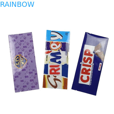 Άδειο σακίδιο πρωτεΐνης σκόνης καφέ ζάχαρης πίσω πλευρά σφραγισμένη σακούλα συσκευασίας