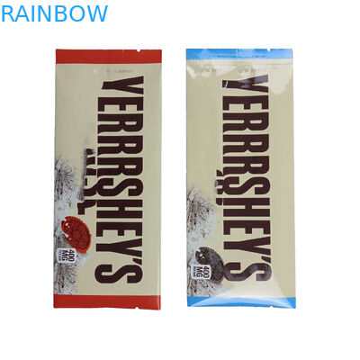 Άδειο σακίδιο πρωτεΐνης σκόνης καφέ ζάχαρης πίσω πλευρά σφραγισμένη σακούλα συσκευασίας