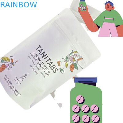 Προσαρμοσμένο Αδιάβροχο Βιοδιασπώμενο Pla Kraft Χάρτινο Ζιπ Ζιπ Ζάκερ Ζάκερ Στάσου