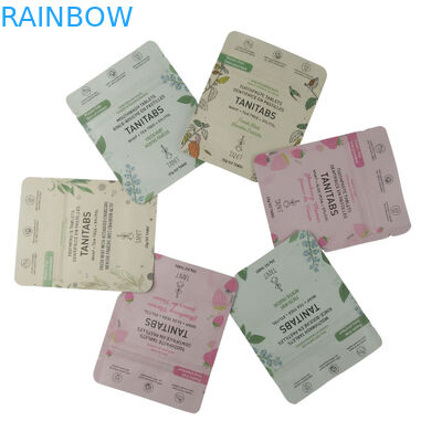 Περιβαλλοντικά φιλικές συσκευασίες τροφίμων με σφραγίδα (Ziplock Stand Up Food Packaging) 100% ανασυστατέες βιοδιασπώμενες σακούλες χαρτιού Kraft