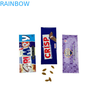 Τυποποιημένες πλαστικές σακούλες περιτύλιγμα περιτύλιγμα μπαρ πρωτεϊνών συσκευασία Stick pouch σκόνη σοκολάτας τσάι καφέ πίσω σφραγίδα σακούλα