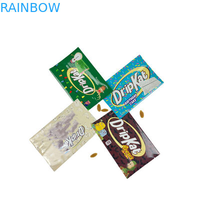 Τυπωτική εξατομικευμένη από χαρτί αλουμινίου ράβδοι πρωτεΐνης συσκευασία σακούλες καρύδια τροφίμων ράβδος σοκολάτας συσκευασία μικροπλαστική σακούλα