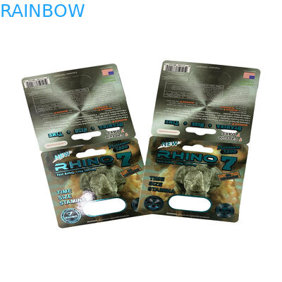 Γλυκό αρκουδάκι συσκευασία αρσενικό σεξουαλική βελτίωση χάπια φουσκάλες χαρτί κάρτα συσκευασία