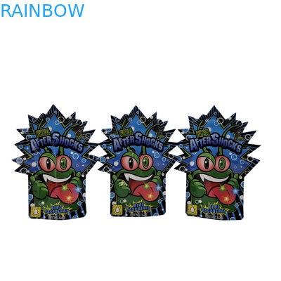 Προσαρμοσμένη εκτύπωση Σχεδιασμός συσκευασίας Αντίοσμητες τσάντες Αποθήκευση τροφίμων 3,5g Σνακ τσάντες Πλαστική συσκευασία Τσάντες Mylar