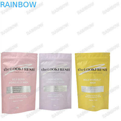 Ετικέτα Προσαρμοσμένη εκτύπωση Επαναχρησιμοποιήσιμες σακούλες για σφουγγάρισμα σώματος Αδιάβροχο δείγμα Stand Up Pouch με Zip Lock