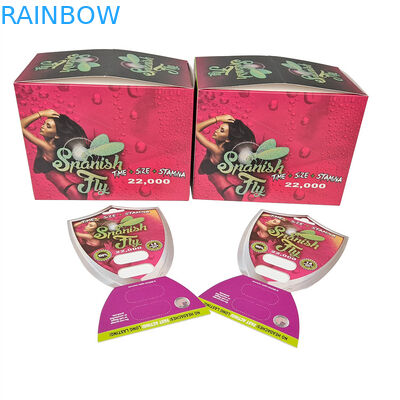 Προσαρμοσμένο σχεδιασμό Black Bull Rhino Honey 2023 Hot Sell Rhino Pills Προσαρμοσμένο χαρτί κάρτα εμφάνιση κουτί για συσκευασία χάπια ρινόκερου