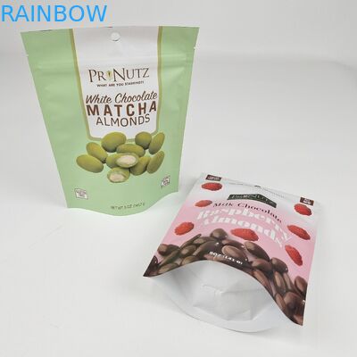 Προσαρμοσμένο επανακλειδωτό Stand Up Pouch Αλουμινίου Foil Doypack Zipper Mylar Candy Snacks Αποθήκευση πλαστικό σάκο συσκευασίας τροφίμων