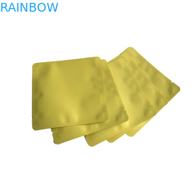 Προσαρμοσμένο λογότυπο Φαγητό Φαγητό Clear Front Zipper 3 Side Seal Bag για μάσκα προσώπου