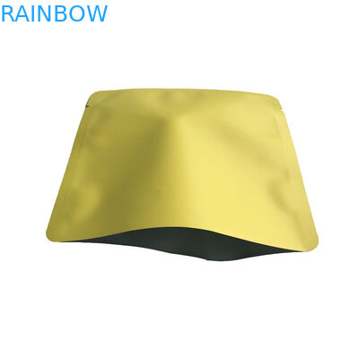 Προσαρμοσμένο λογότυπο Φαγητό Φαγητό Clear Front Zipper 3 Side Seal Bag για μάσκα προσώπου