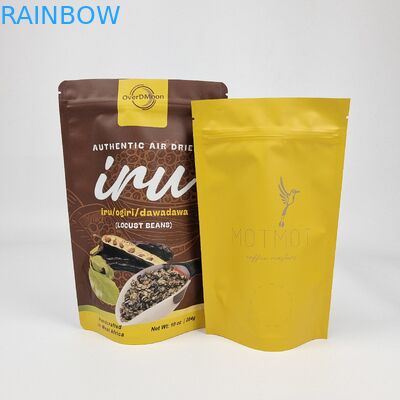 Χρωματιστή ψηφιακή εκτύπωση Χαρτί αλουμινίου επανακλειδωτό Stand Up Smell Proof Zipper Custom Mylar Packaging Pouch Bag για τρόφιμα