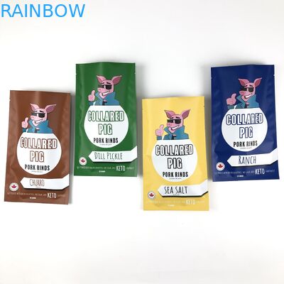 Προσαρμοσμένες πλαστικές σακούλες συσκευασία με θερμική σφραγίδα για εύκολη σφραγίδα